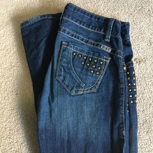Cruel Girl Bootcut Jeans. Size: small (25-26)